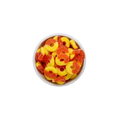 Gummy Peach Rings - Colorado Nut Company